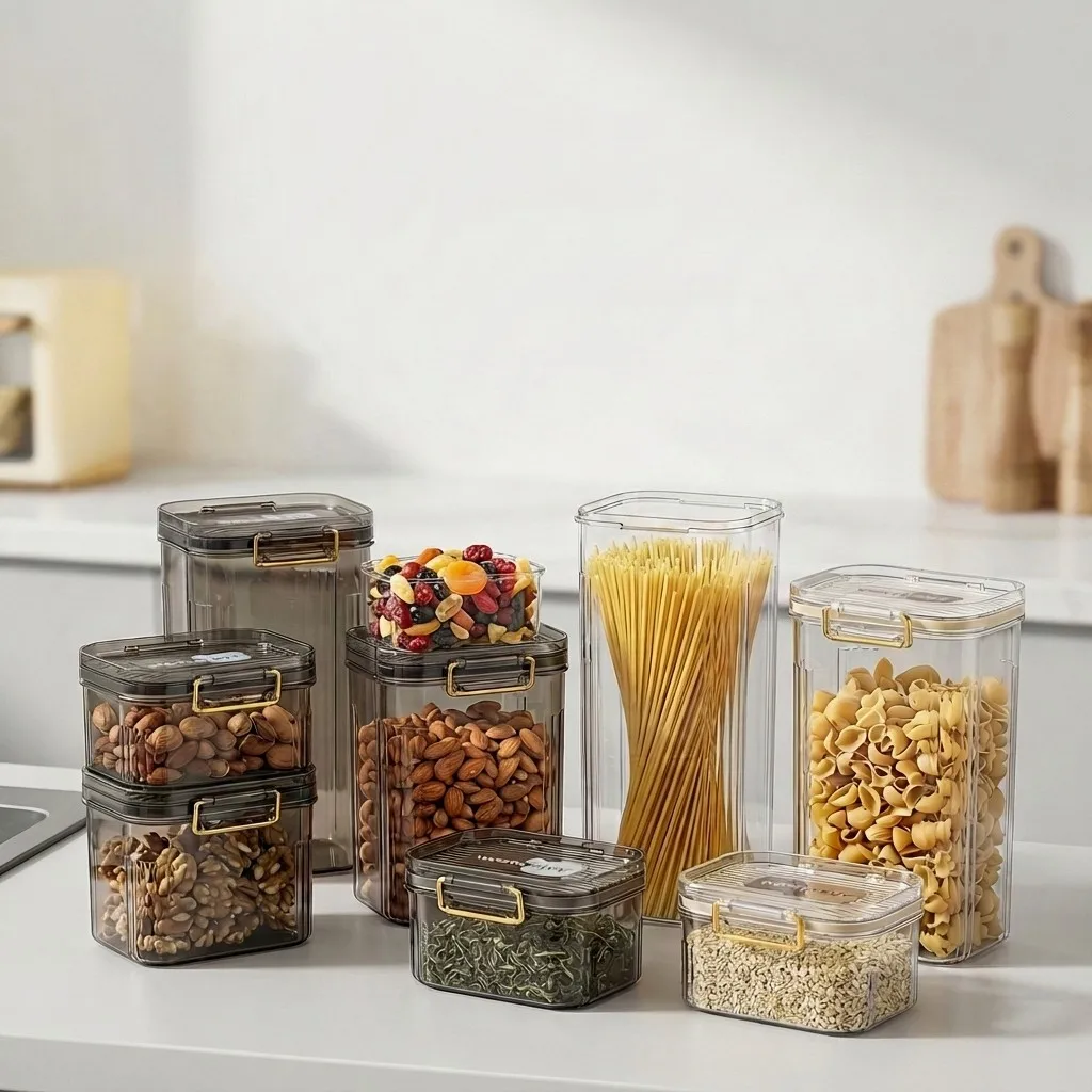 Airtight Food Storage Containe - đánh giá và giá Food Storage With Dividers