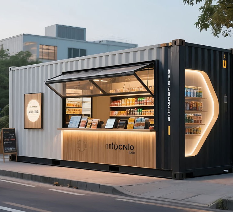 Prefab Container Coffee Shop M - đánh giá và giá Food Storage Meals