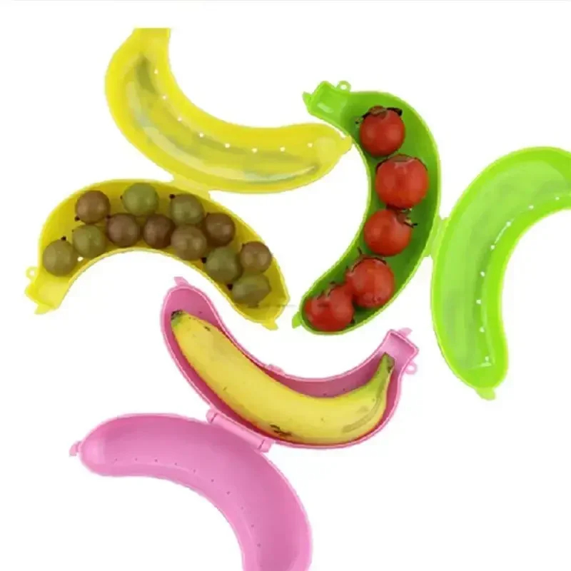 Durable Plastic Banana Contain - đánh giá và giá Food Storage Meals