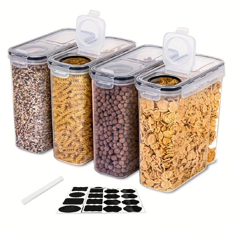 4 Pack Airtight Cereal & Dry F - đánh giá và giá Food Storage Meals