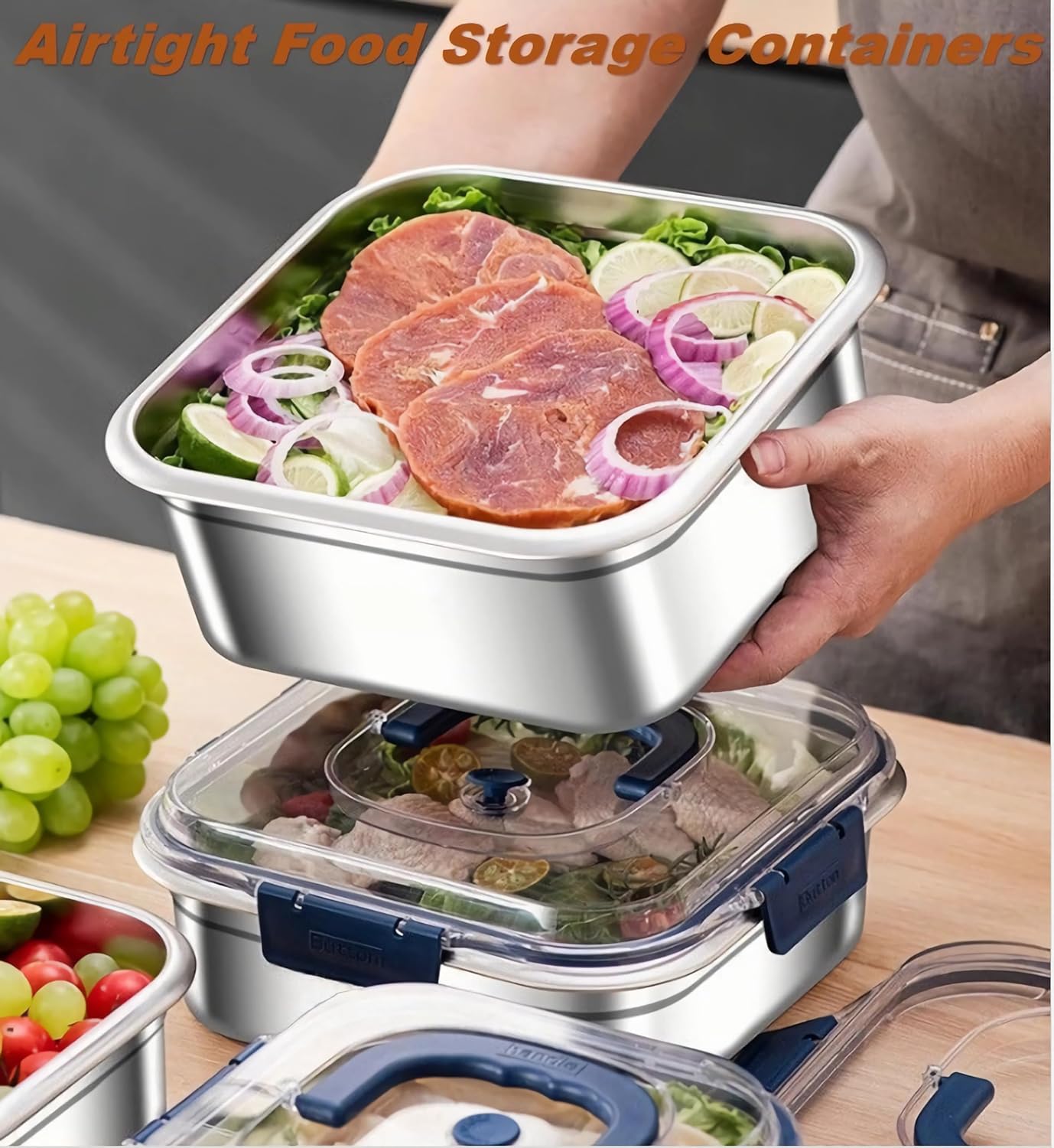 Leakproof Stainless Steel Food - đánh giá và giá Food Storage Oven Safe