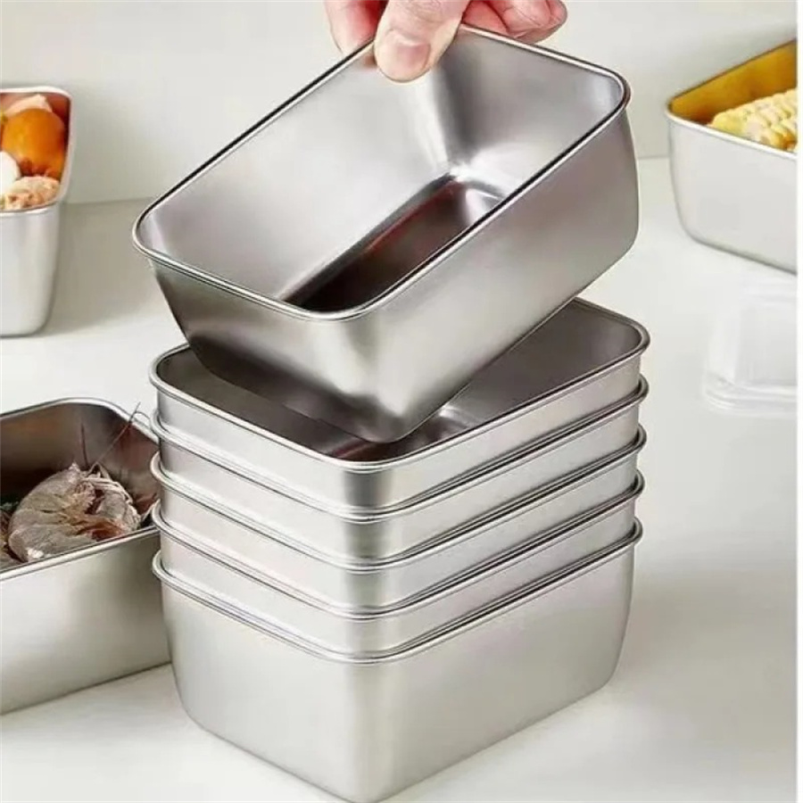 1/3/5pcs Stainless Steel Food  - đánh giá và giá Food Storage Oven Safe